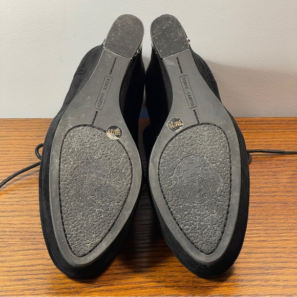 Vince Camuto Suede Wedge Ankle Boot - Picture 8 of 11